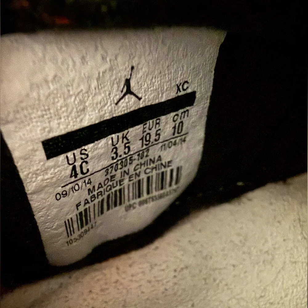 Baby Air Jordan Shoes - Size 4C